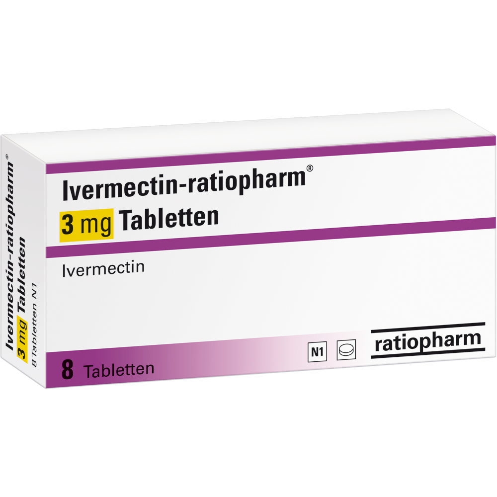 Ivermectin-ratiopharm® 3&nbsp;mg Tabletten